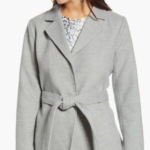 JACK by BB DAKOTA Keep Your Secrets Melton Belted Coat